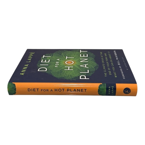 Diet for a Hot Planet Anna Lappé Hardcover Climate Change Food System McKibben - Picture 6 of 8